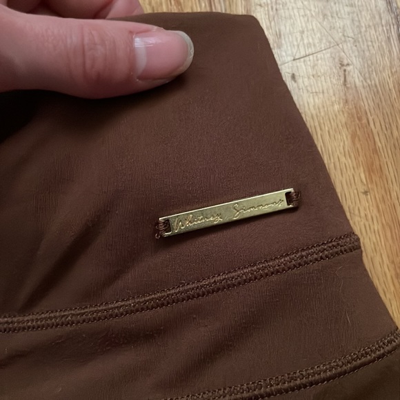 Whitney Simmons x Gymshark - Cycling Shorts - Dandelion Brown - Picture 4 of 8